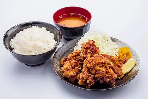元祖キッシーの鶏唐揚げ定食（4個入り）